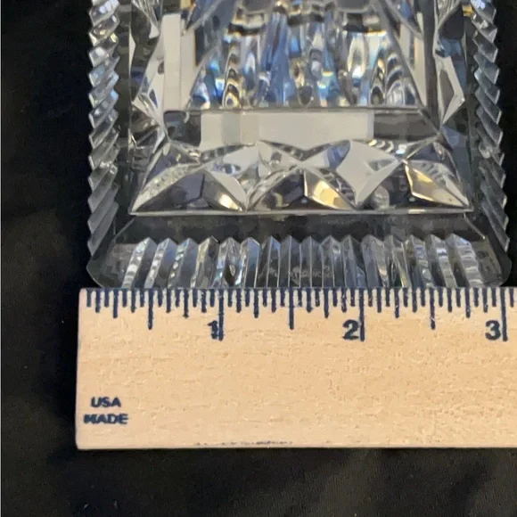 Waterford Crystal Pyramid Paperweight